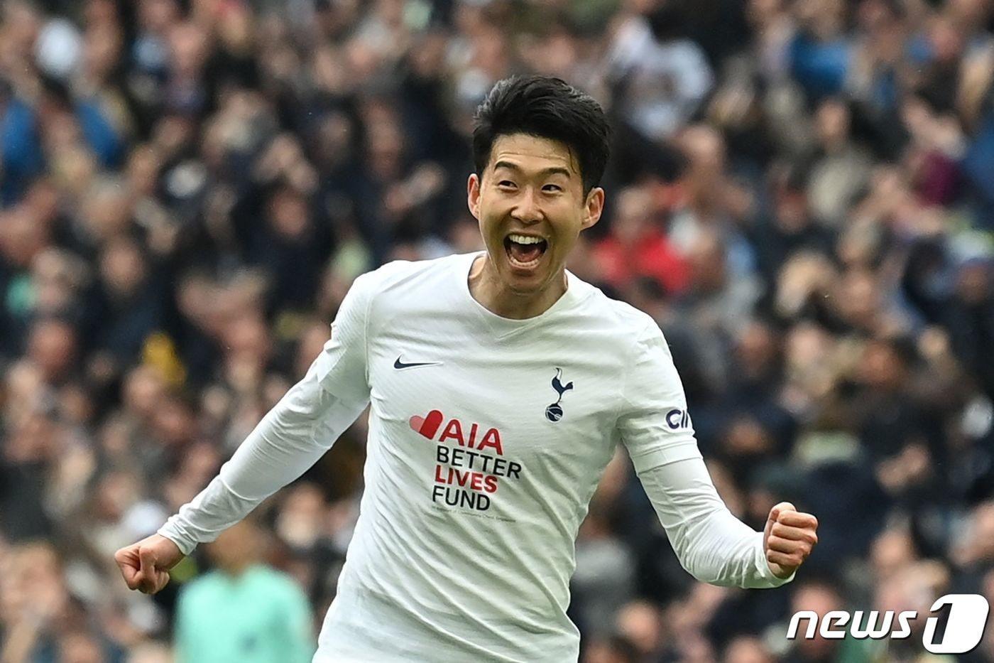 토트넘 홋스퍼의 손흥민 ⓒ AFP=뉴스1