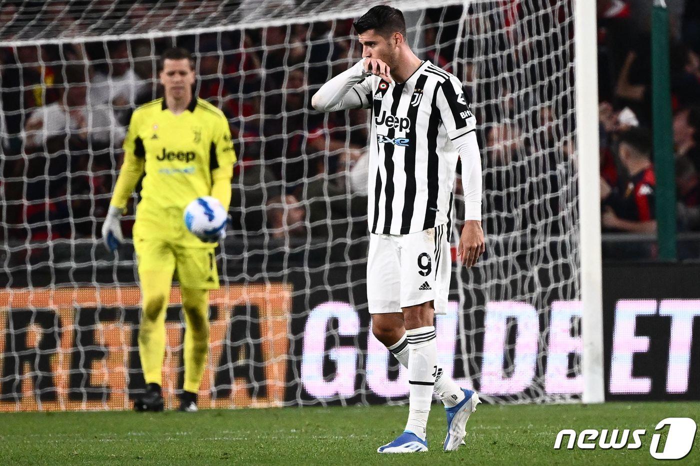 유벤투스 공격수 알바로 모라타. ⓒ AFP=뉴스1