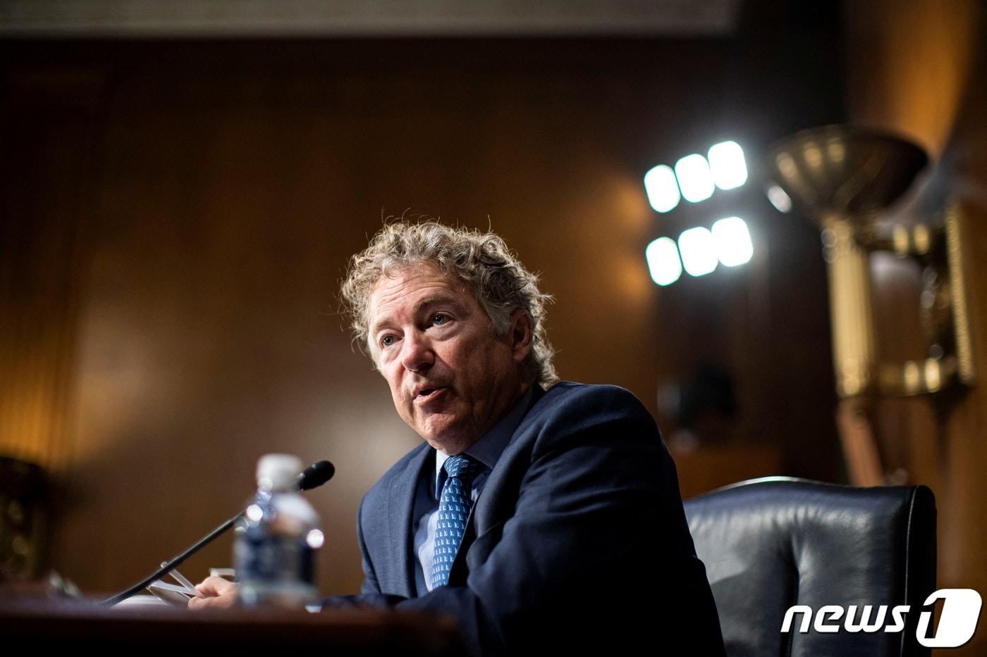 랜드 폴 미국 공화당 연방 상원의원. &#40;자료사진&#41; ⓒ 로이터=뉴스1