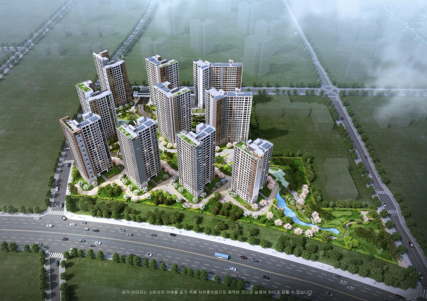 강서자이 에코델타 조감도.(제공=GS건설)ⓒ 뉴스1