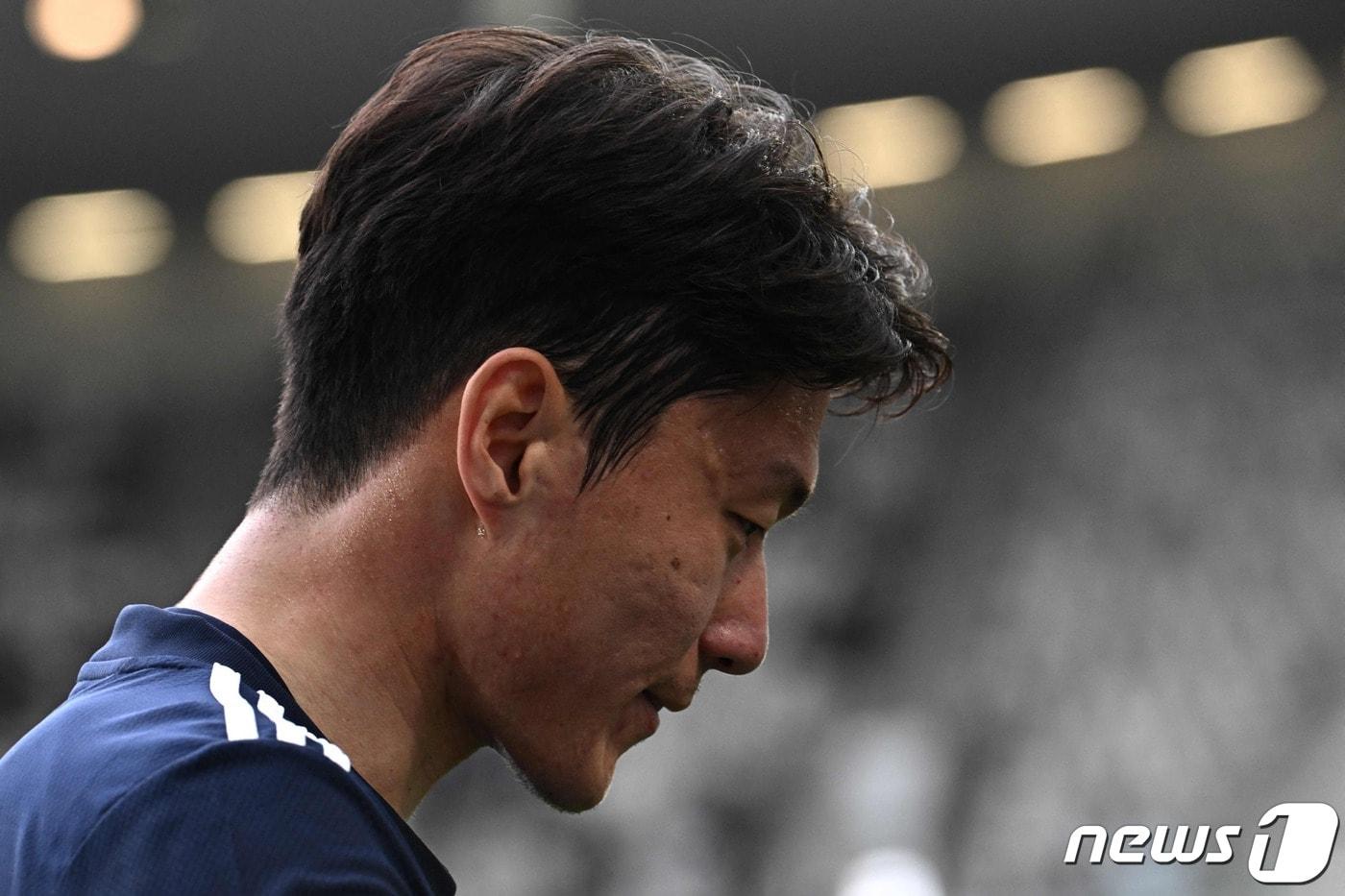 프랑스 보르도의 황의조.  ⓒ AFP=뉴스1