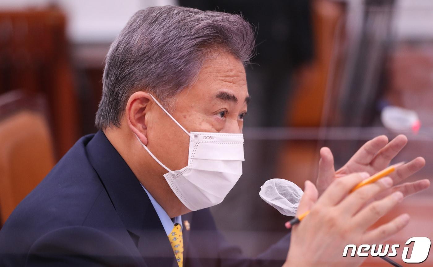 본문 이미지 - 박진 외교부 장관 후보자. 2022.5.2/뉴스1 ⓒ News1 허경 기자