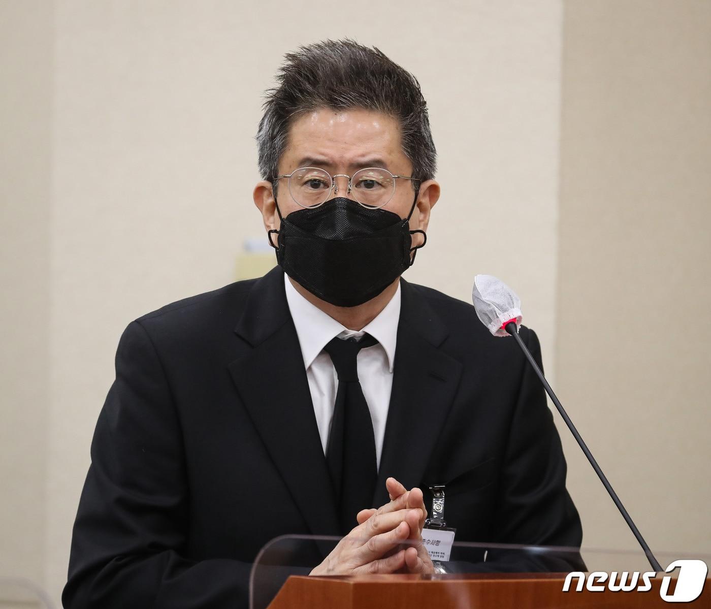 본문 이미지 - 채동석 애경산업 대표(공동취재) 2022.5.2 ⓒ 뉴스1 유승관 기자