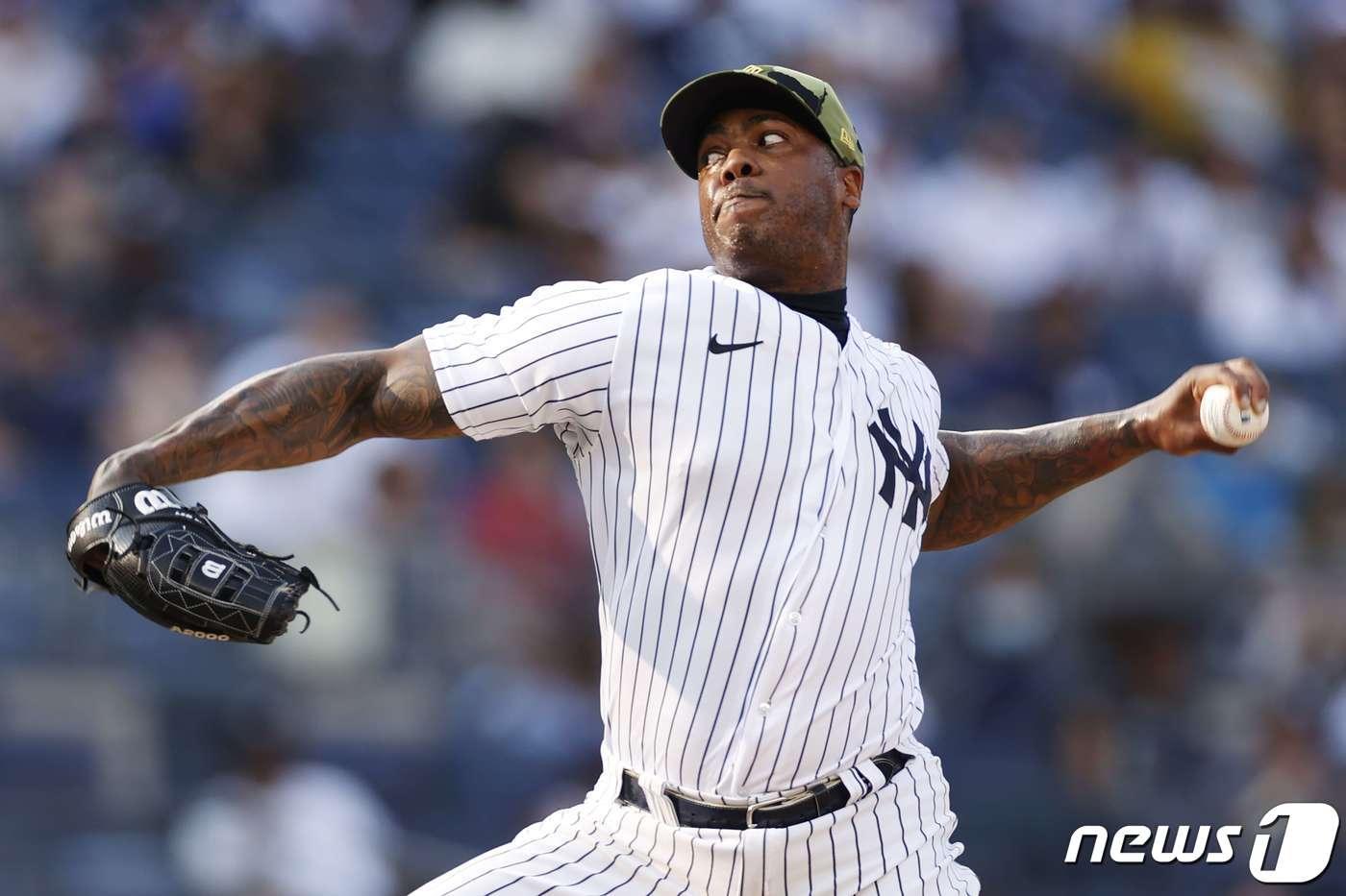 뉴욕 양키스 아롤디스 채프먼. ⓒ AFP=뉴스1