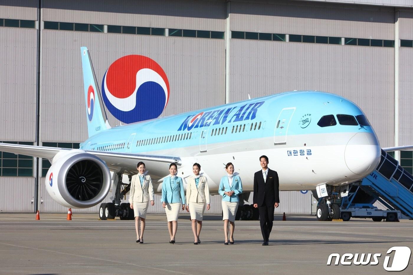 대한항공 보잉 787-9 항공기 ⓒ 뉴스1