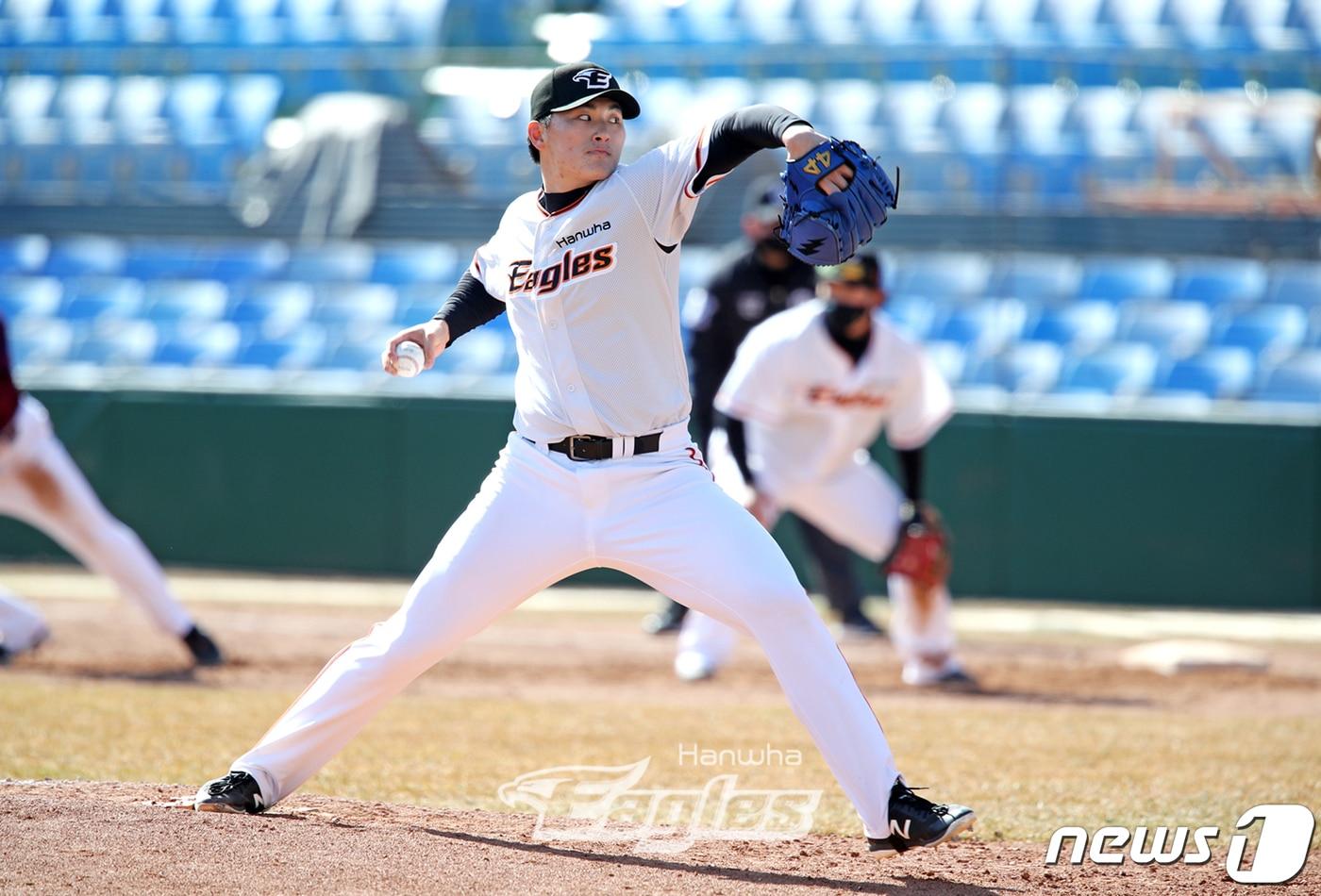 1군에 등록된 한화 이글스 루키 박준영. (한화 제공) ⓒ 뉴스1