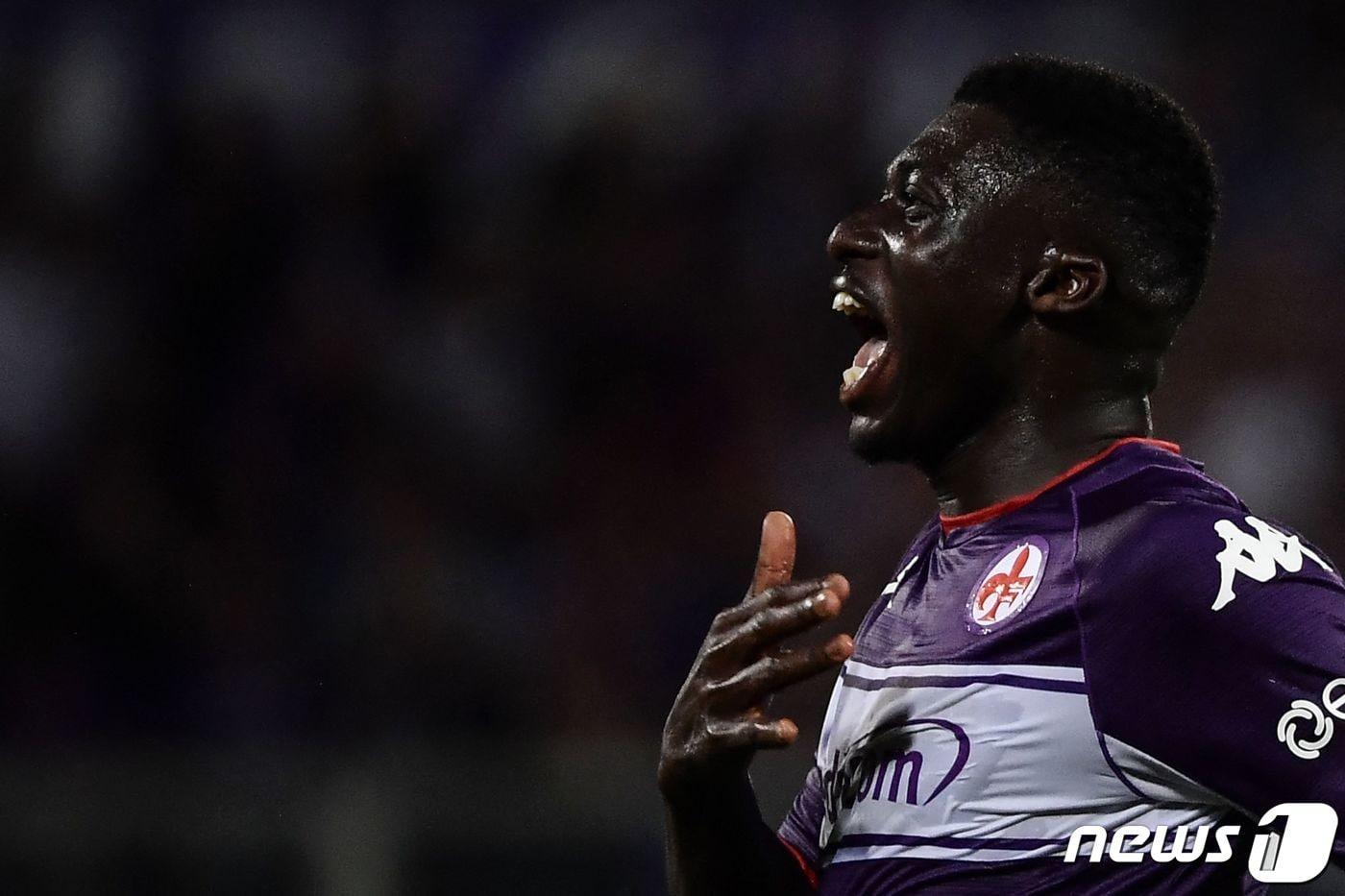 가나와 피오렌티나의 미드필더 알프레드 던컨 ⓒ AFP=뉴스1