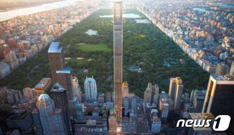 본문 이미지 - 미국 뉴욕의 스타인웨이 타워.(111w57 홈페이지 캡처) ⓒ 뉴스1