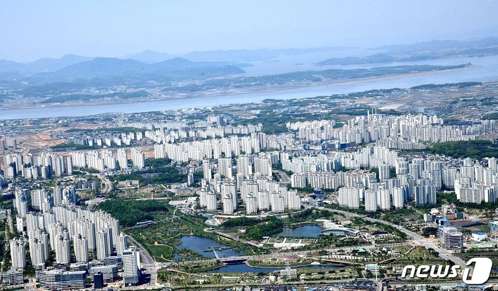 본문 이미지 - 파주 운정신도시 전경. (파주시청 제공) ⓒ 뉴스1