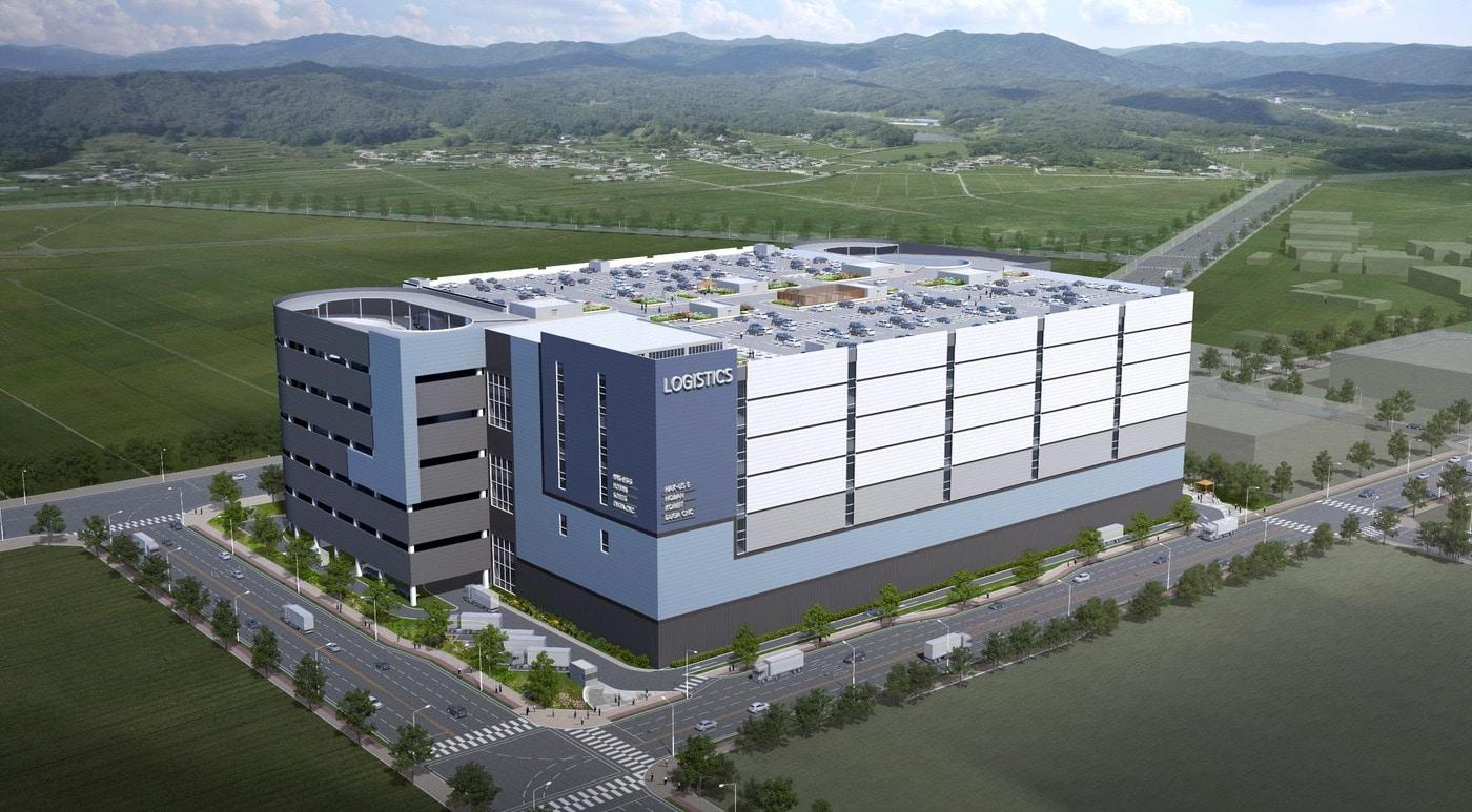 케이원 김포로지스 물류센터 조감도.ⓒ 뉴스1