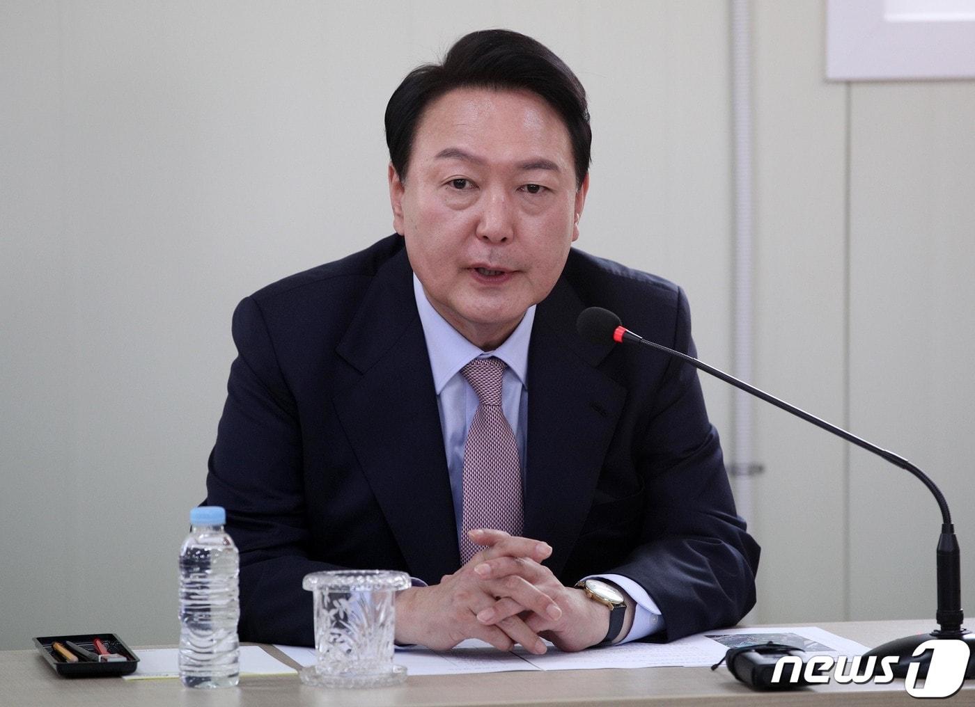 본문 이미지 - 윤석열 대통령 당선인. 2022.5.4/뉴스1 ⓒ News1 인수위사진기자단