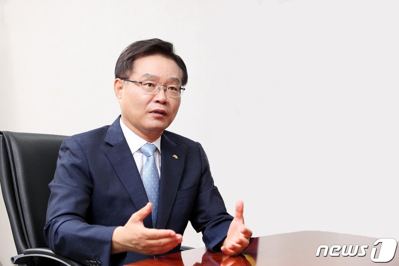 홍남표 국민의힘 창원시장 후보.ⓒ 뉴스1