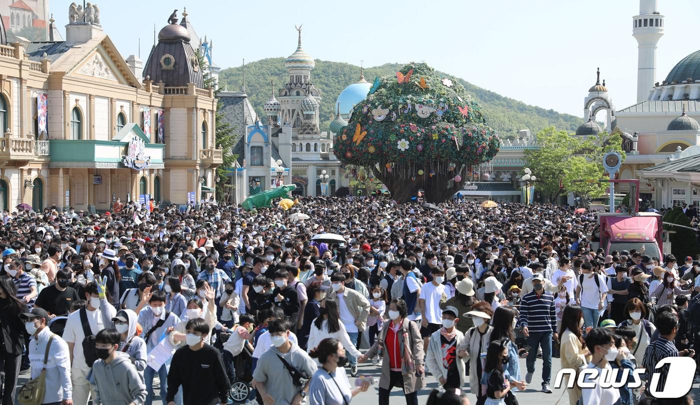 본문 이미지 - 경기 용인 처인구 에버랜드.  ⓒ 뉴스1 김영운 기자