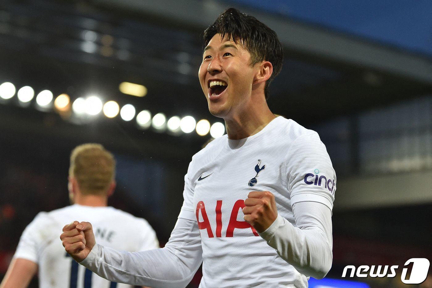 토트넘 홋스퍼의 손흥민. ⓒ AFP=뉴스1 