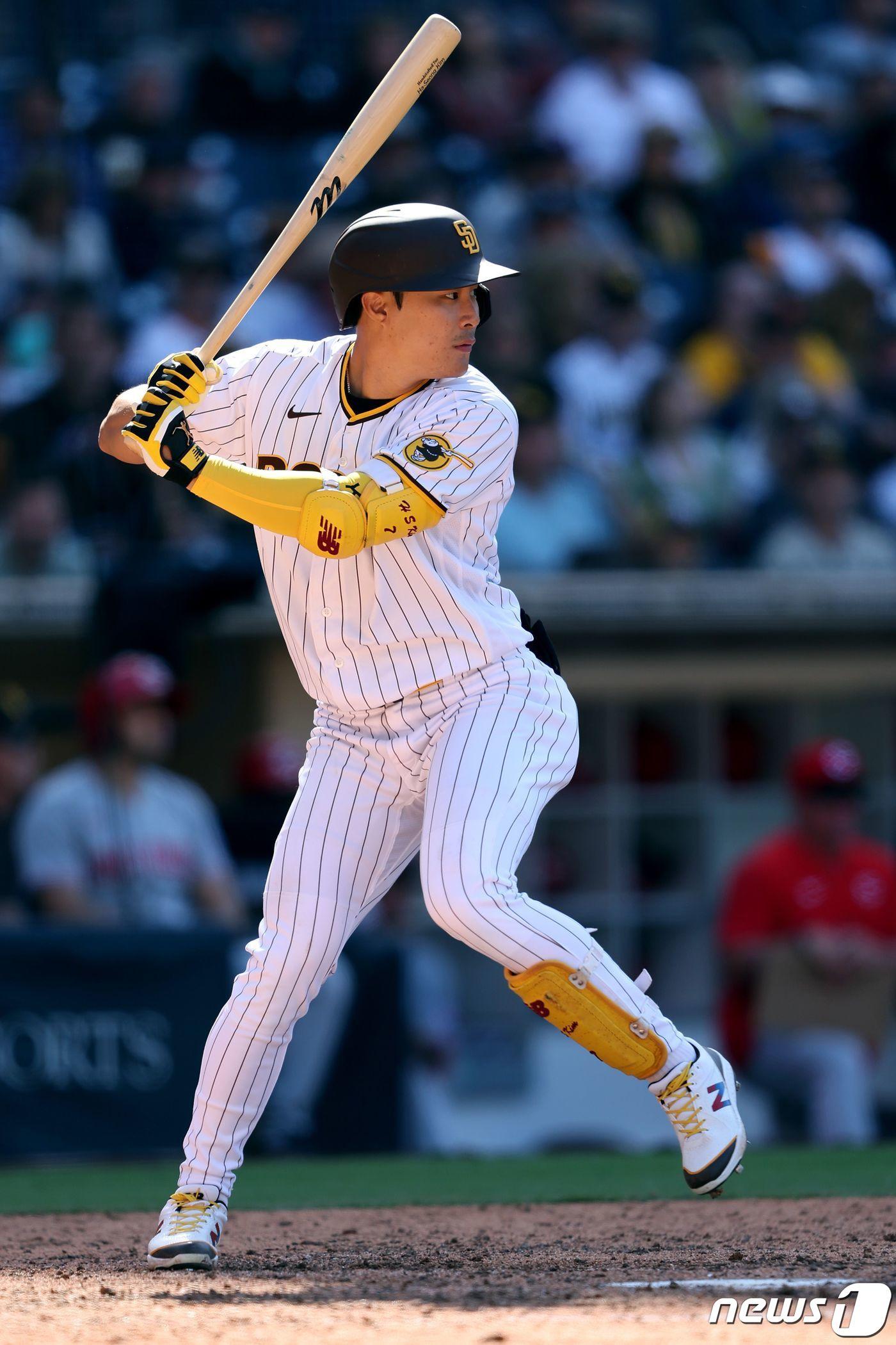 본문 이미지 - 김하성. ⓒ AFP=뉴스1