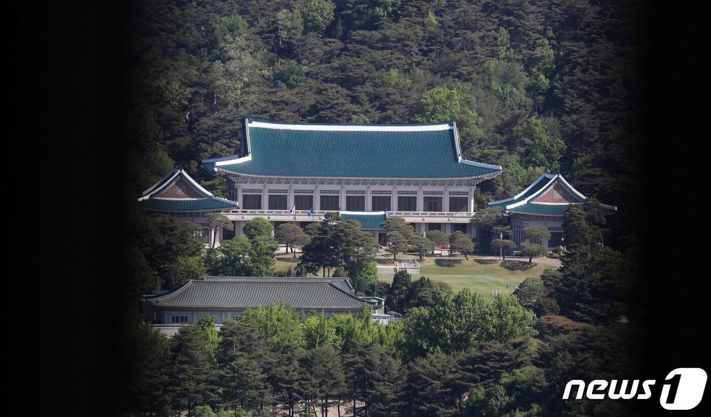 본문 이미지 - 9일 청와대 모습. 2022.5.9/뉴스1 ⓒ News1 김명섭 기자