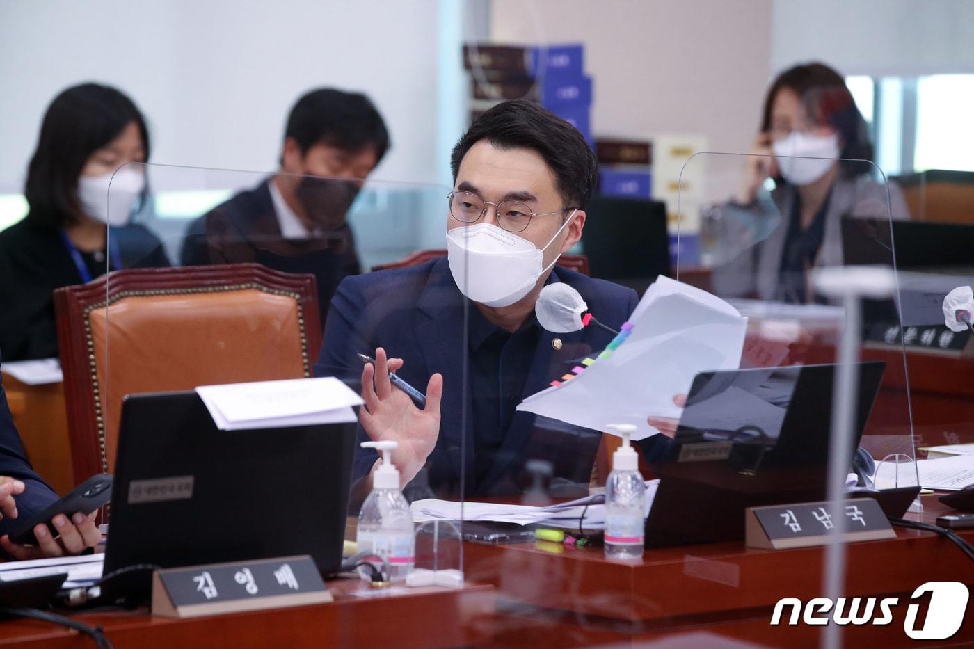 본문 이미지 - 김남국 더불어민주당 의원. (공동취재)2022.5.9/뉴스1 ⓒ News1 허경 기자