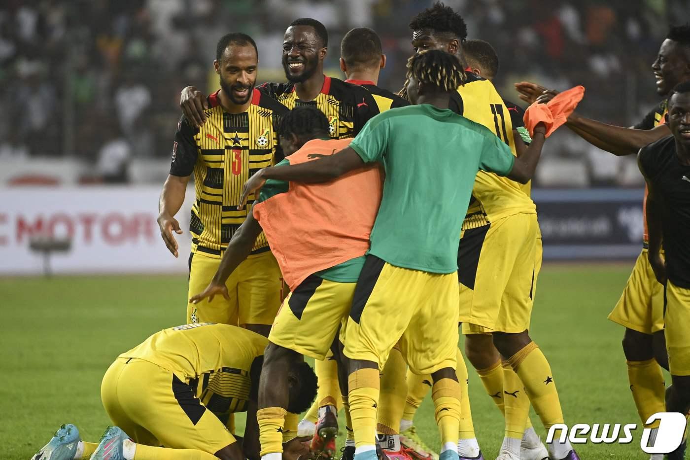 가나 축구대표팀 ⓒ AFP=뉴스1
