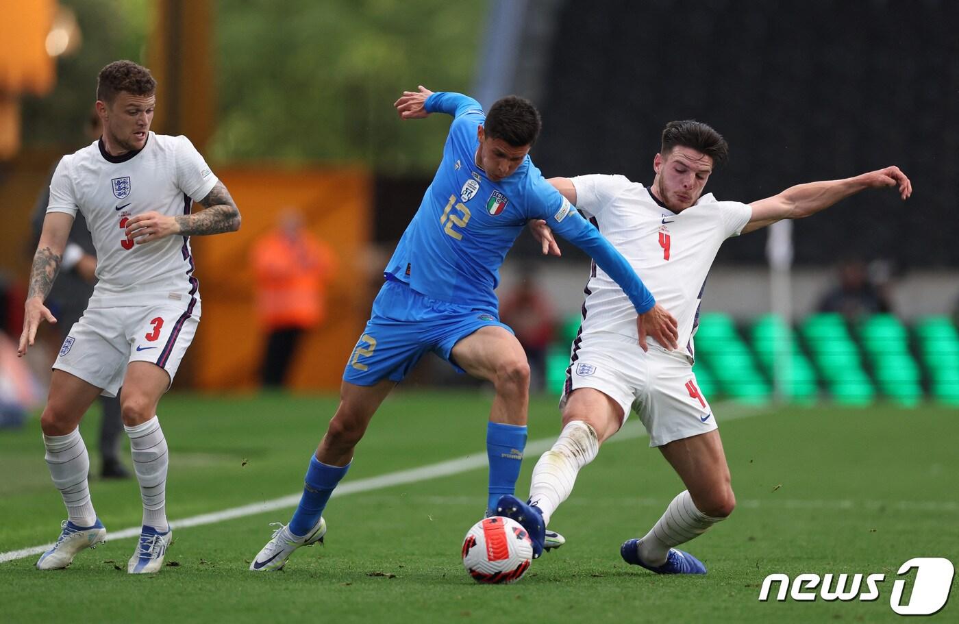 이탈리아와 잉글랜드가 네이션스리그에서 무승부를 기록했다. ⓒ 로이터=뉴스1