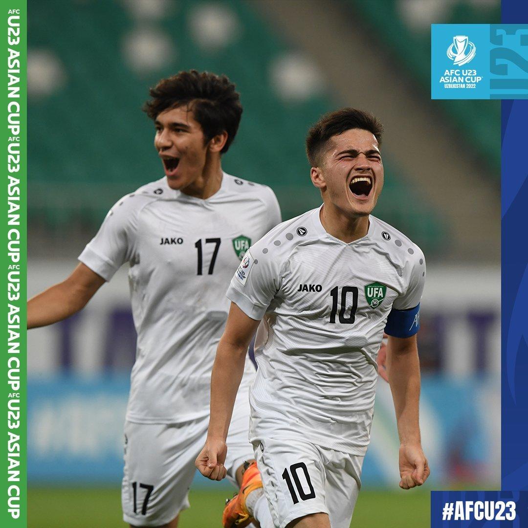 본문 이미지 - 우즈베키스탄이 일본을 꺾고 AFC U-23 결승에 올랐다. (AFC SNS) ⓒ 뉴스1