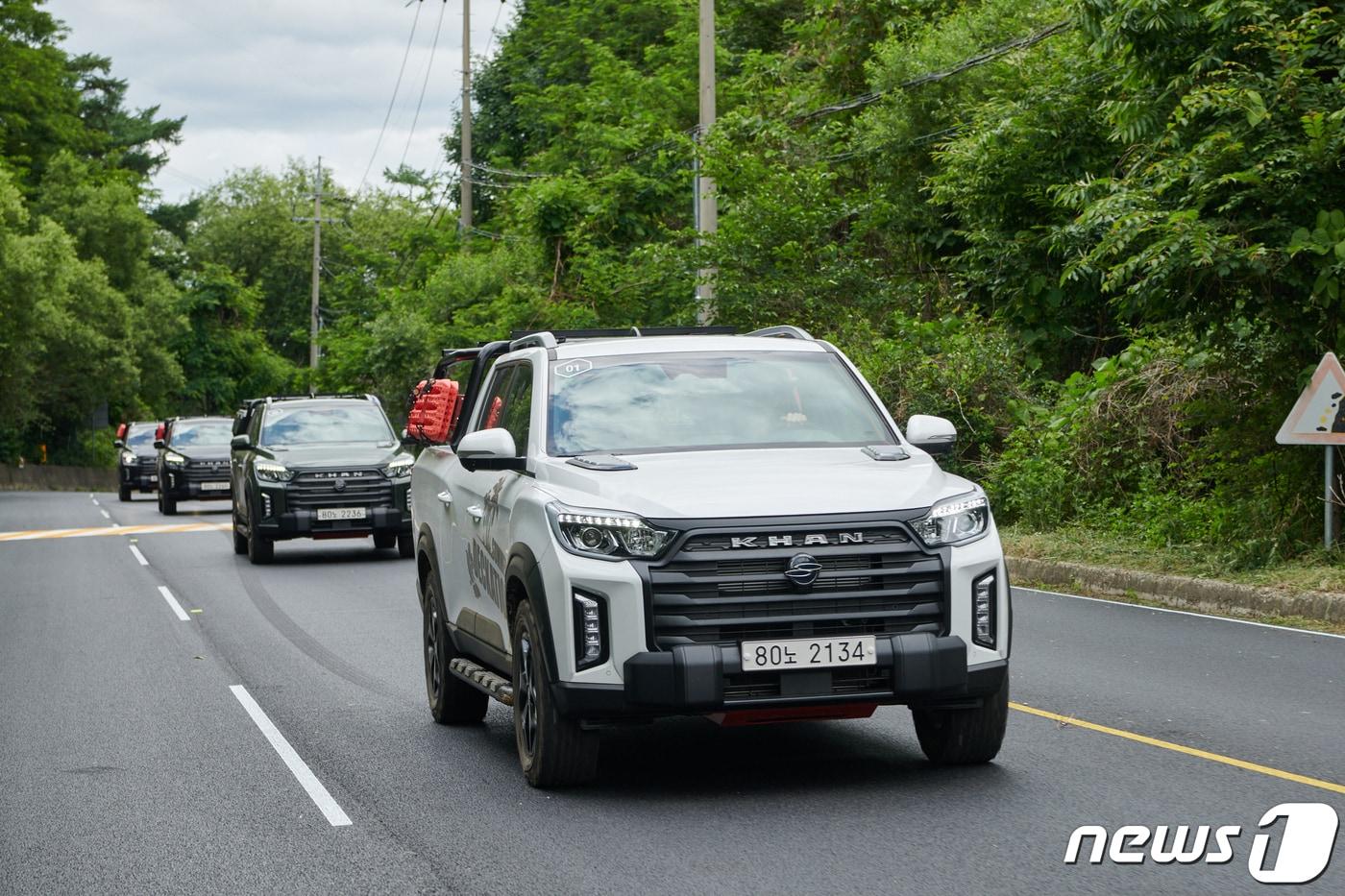 쌍용 뉴 렉스턴 스포츠 칸(쌍용차 제공) ⓒ 뉴스1