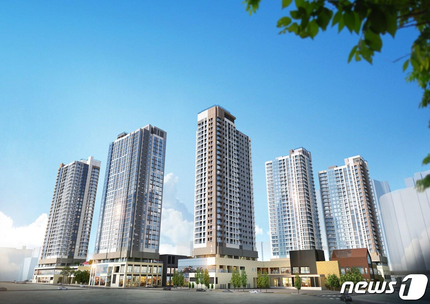 남양주 별내 자이 더 스타 (조성 후 예상도) ⓒ 뉴스1