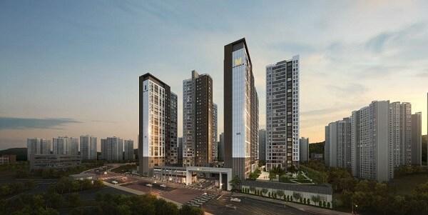 본문 이미지 - 평촌 어바인퍼스트 더샵 투시도ⓒ 뉴스1