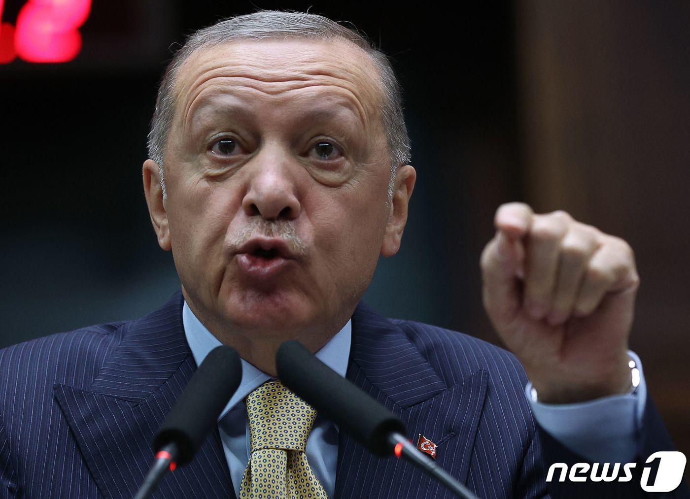 본문 이미지 - 레제프 타이이프 에르도안 터키 대통령. ⓒ AFP=뉴스1