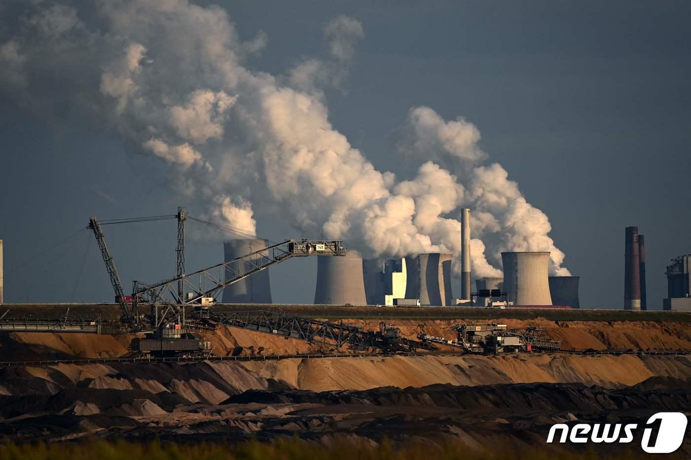 화력발전소 2021.10.27 ⓒ AFP=뉴스1 ⓒ News1 정윤미 기자