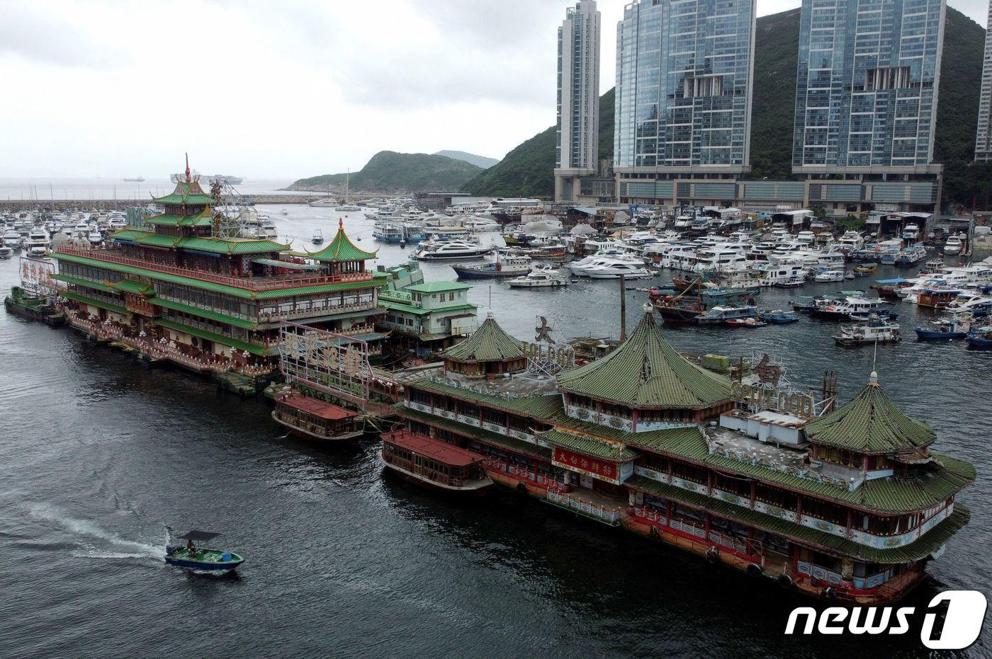 세계 최대 해상 레스토랑인 점보가 운영난을 이유로 6월 13일 영업을 중지했다. ⓒ 로이터=뉴스1 ⓒ News1 박형기 기자