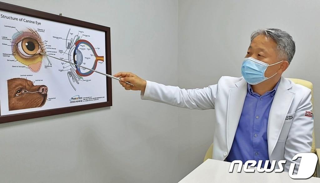 본문 이미지 - 정만복 한국수의안과연구회 회장 ⓒ 뉴스1 최서윤 기자