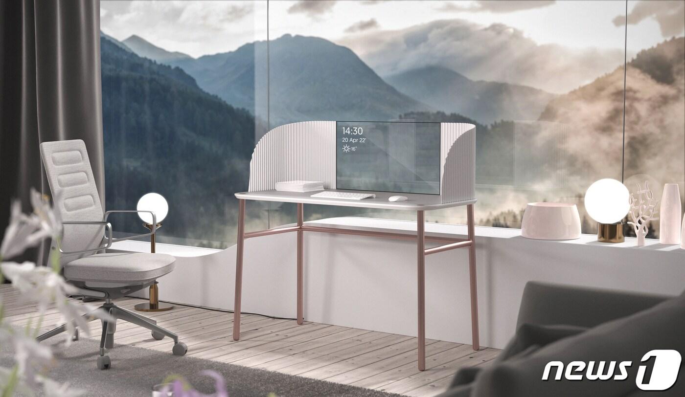 LG디스플레이가 고객경험을 혁신할 수 있는 OLED 디자인 발굴을 위해 개최한 ‘글로벌 OLED 디자인 공모전’의 최종 수상작을 23일 발표했다. 사진은 글로벌 OLED 디자인 공모전 1위 수상작 케일럼(Caelum). ⓒ 뉴스1