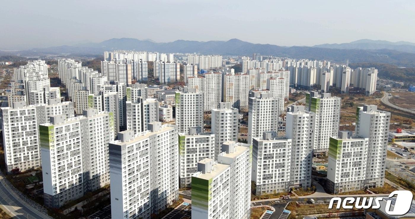 본문 이미지 - 7일 충북 음성군은 2024년부터 인구가 증가세를 보일 것으로 예상했다. 사진은 충북혁신도시 전경.(자료사진)2022.7.7/ⓒ 뉴스1