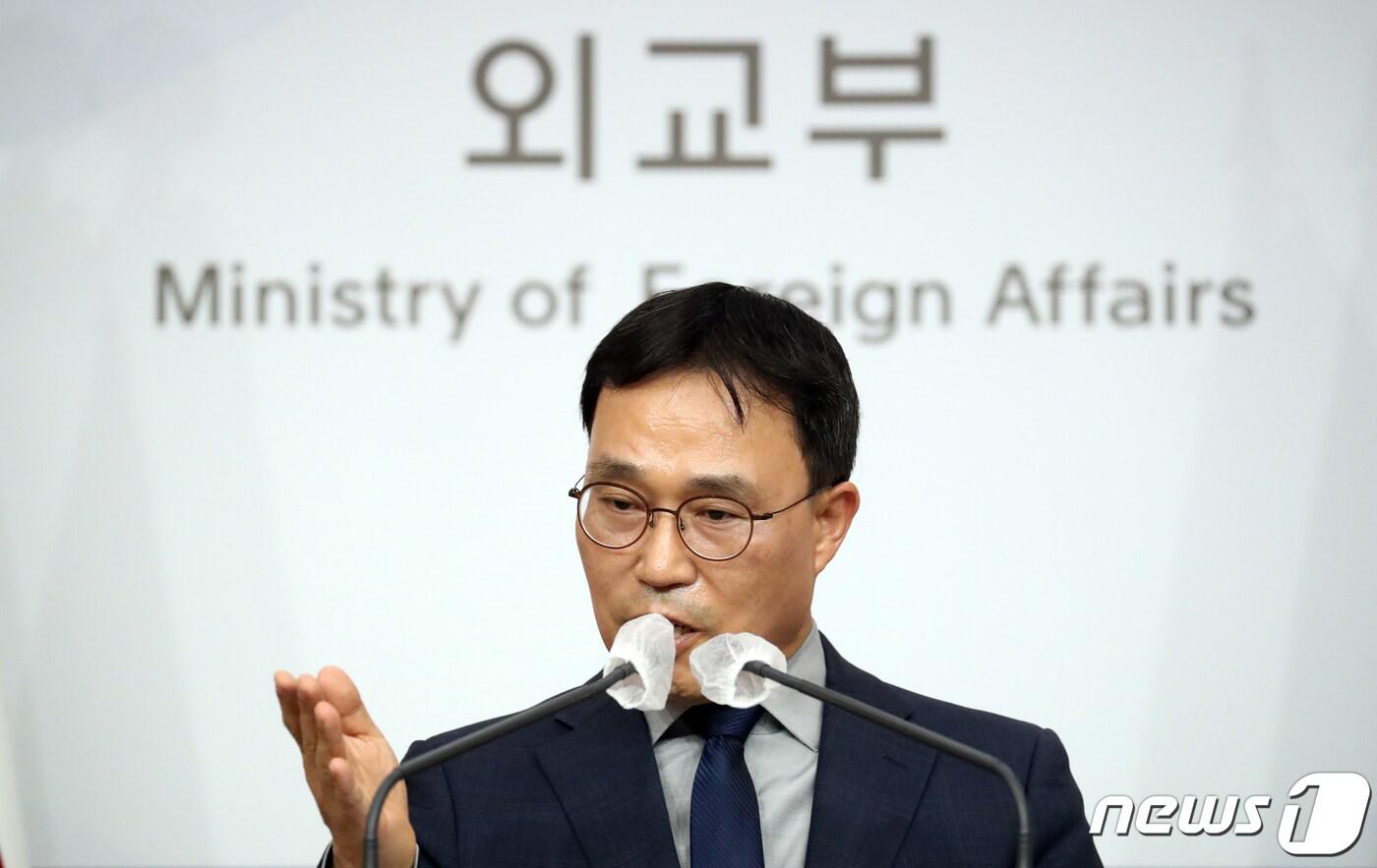 본문 이미지 - 최영삼 외교부 대변인./뉴스1 ⓒ News1 김명섭 기자
