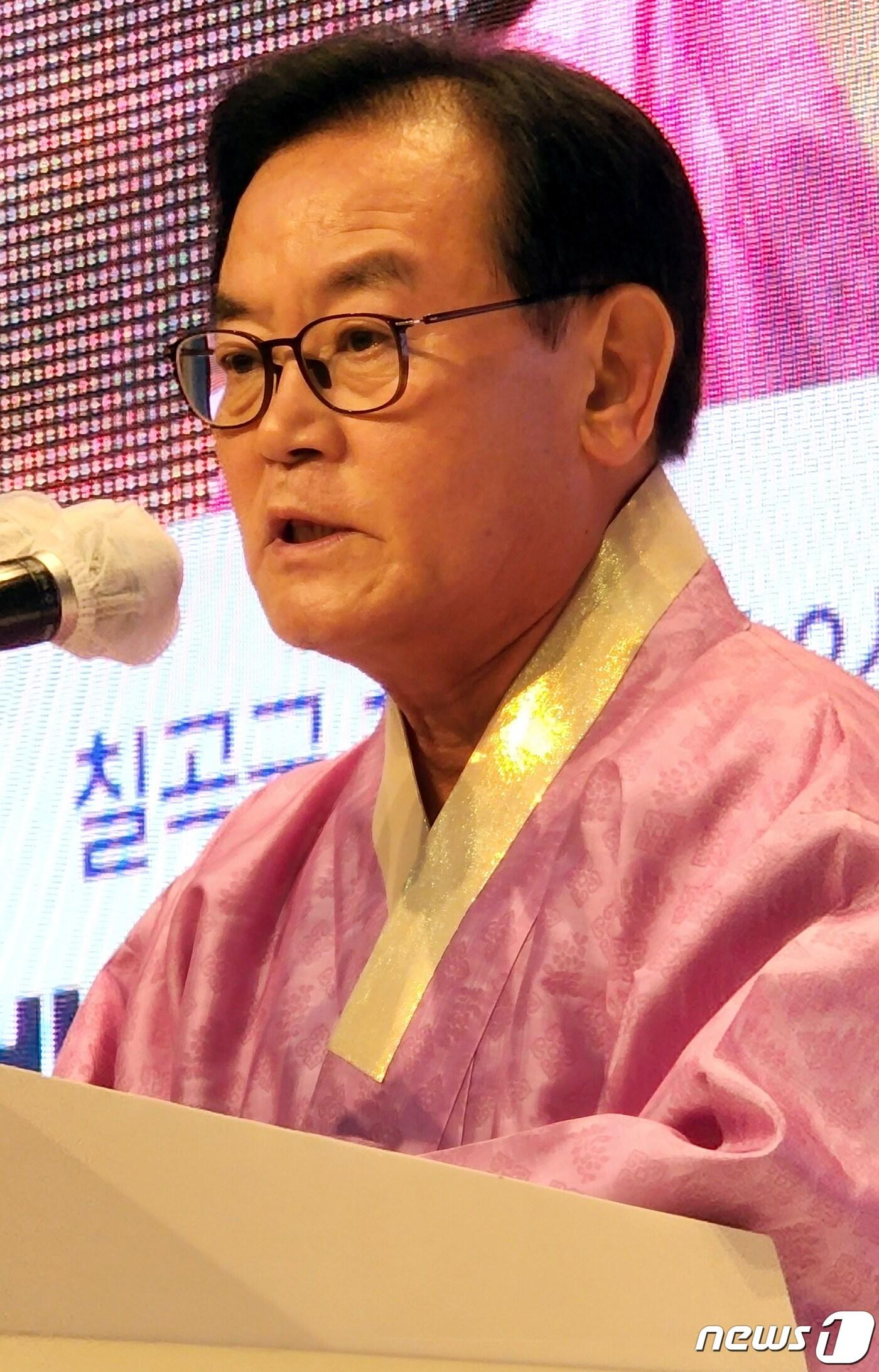 본문 이미지 -  백선기 칠곡군수. 2022.6.23/ⓒ 뉴스1