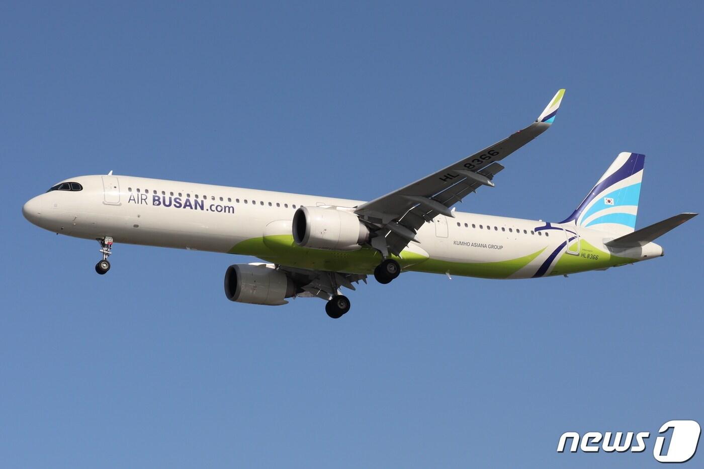 A321LR 항공기(에어부산 제공)ⓒ 뉴스1