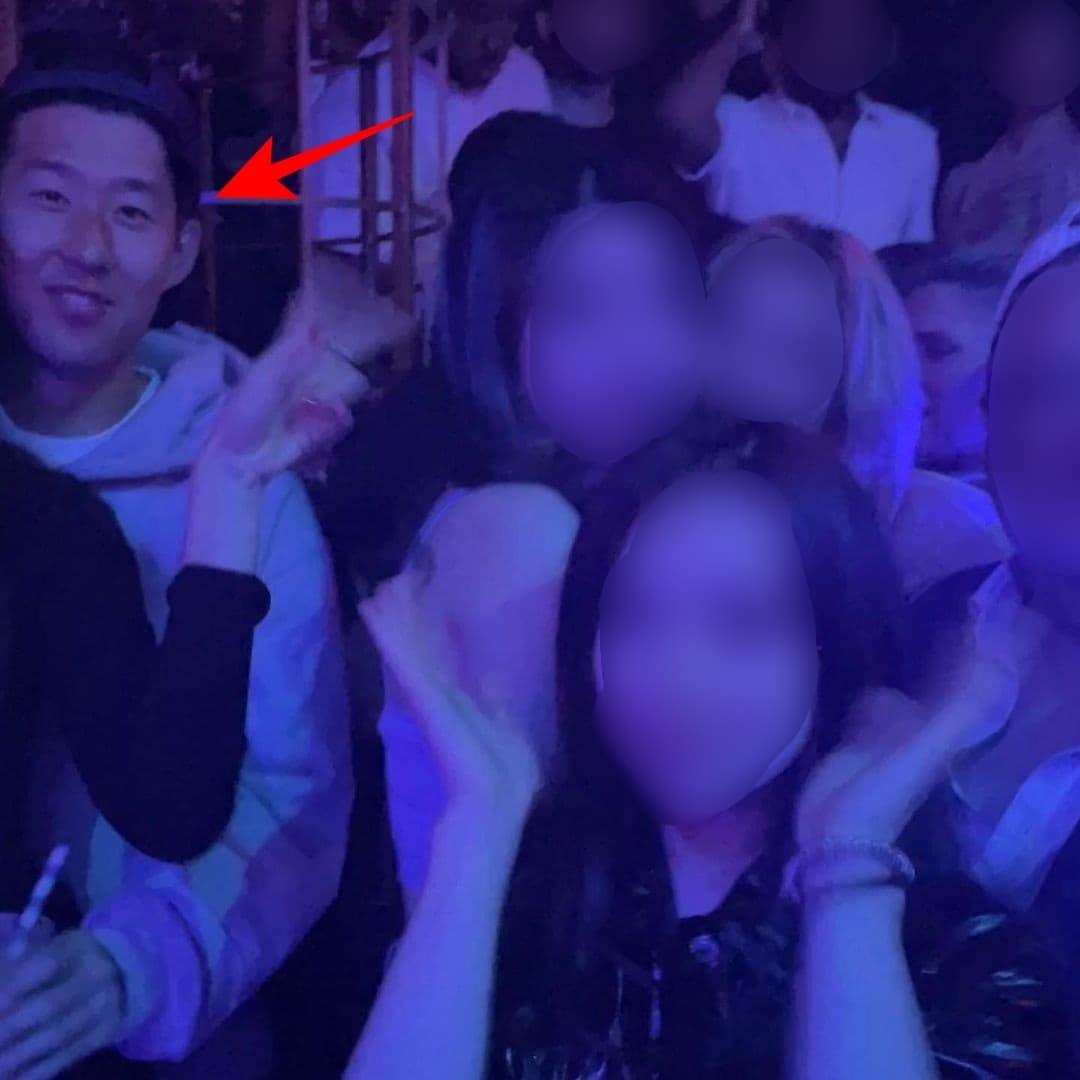 본문 이미지 - 손흥민으로 추정되는 남성이 클럽에서 포착됐다. (인스타그램 갈무리) ⓒ 뉴스1