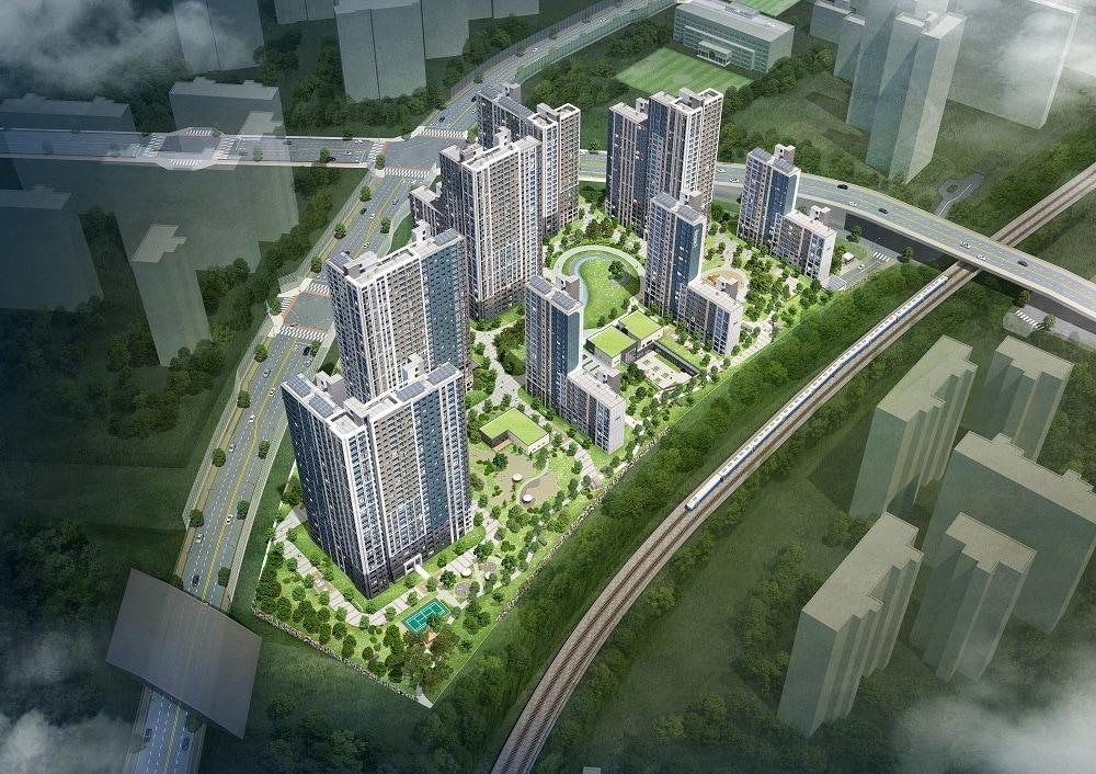 본문 이미지 - 양주 회천 A24블록 조감도(LH 제공) ⓒ 뉴스1