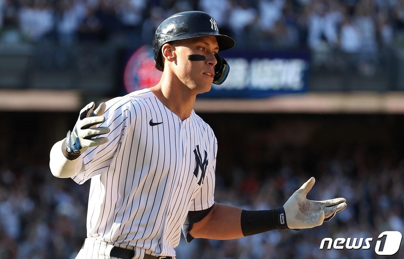 뉴욕 양키스 애런 저지. ⓒ AFP=뉴스1