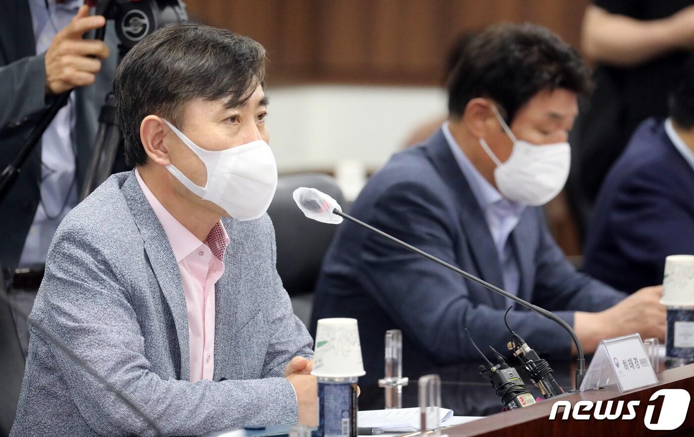 본문 이미지 - 하태경 국민의힘 해양수산부 공무원 피격사건 진상조사 태스크포스(TF) 위원장. 2022.6.28/뉴스1 ⓒ News1 김명섭 기자