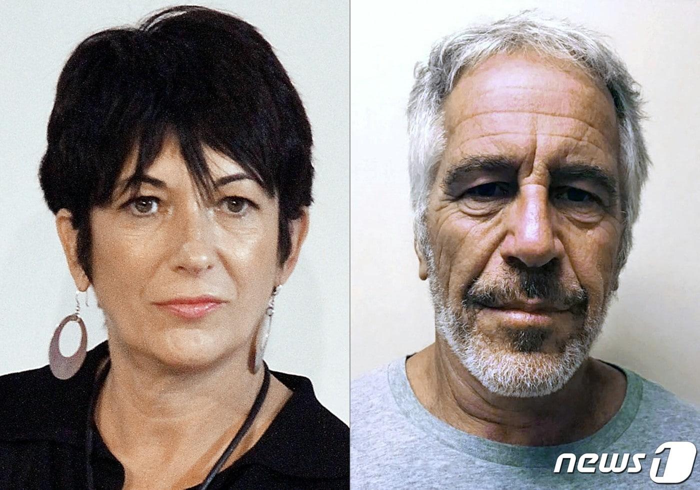 길레인 맥스웰&#40;왼쪽&#41;과 제프리 엡스타인&#40;오른쪽&#41;. ⓒ AFP=뉴스1 ⓒ News1 김민수 기자