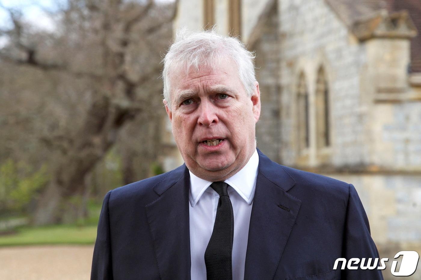 영국의 앤드루 왕자. ⓒ 로이터=뉴스1 ⓒ News1 정윤영 기자