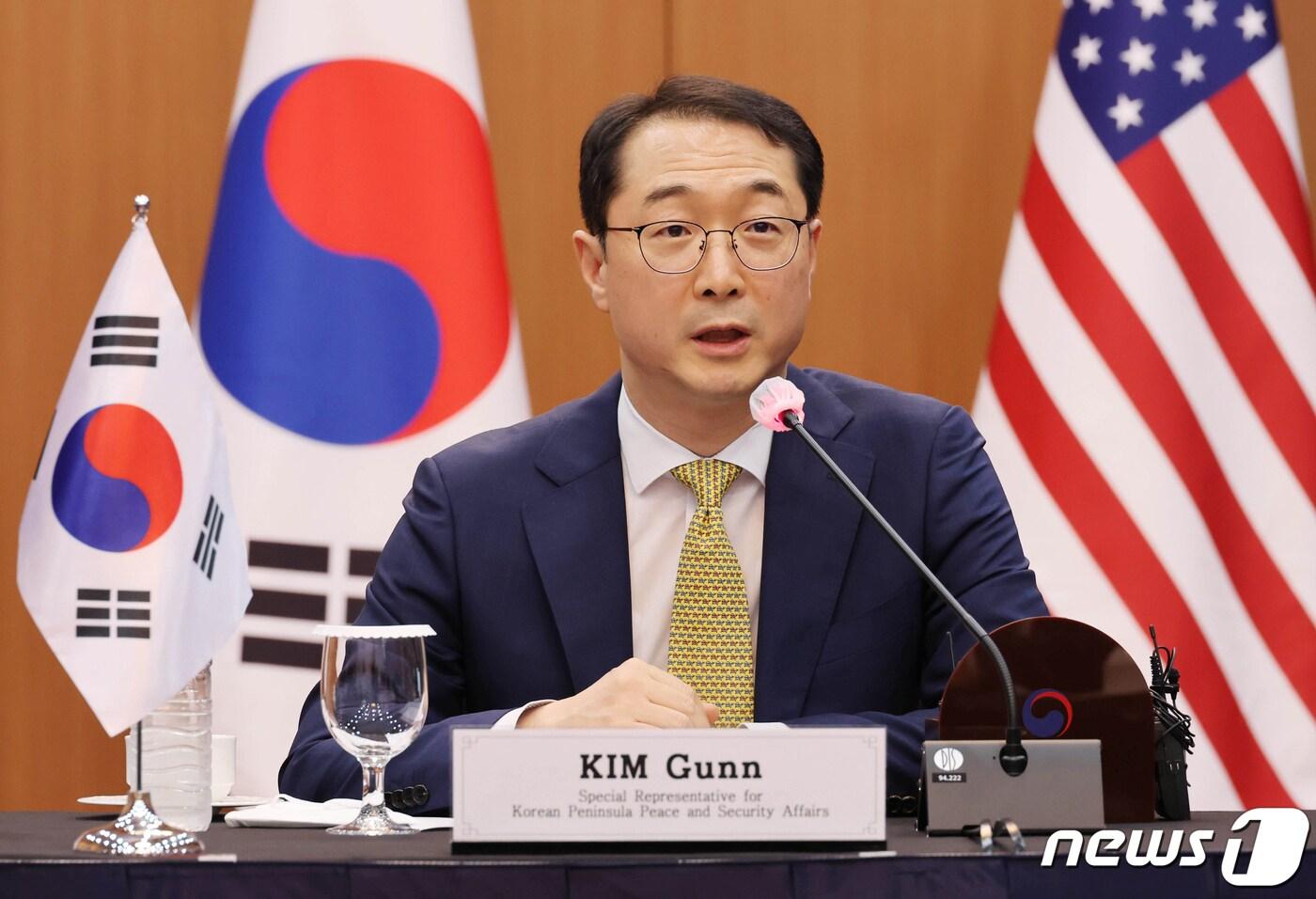 본문 이미지 - 김건 외교부 한반도평화교섭본부장./뉴스1 ⓒ News1 김명섭 기자