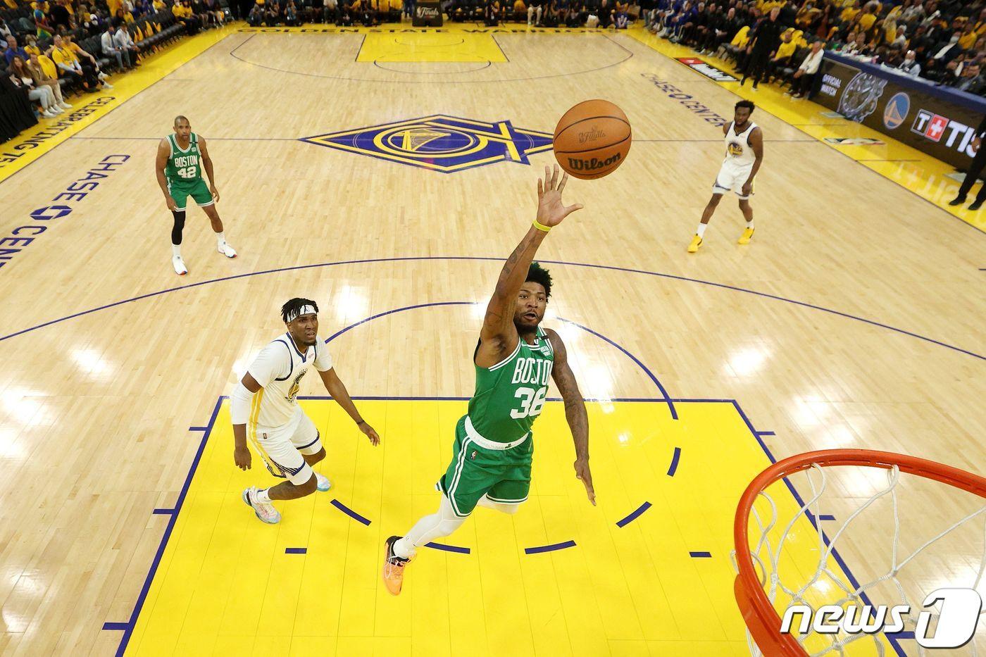 미국프로농구(NBA) 파이널에서 보스턴 셀틱스가 1차전을 가져갔다. ⓒ AFP=뉴스1