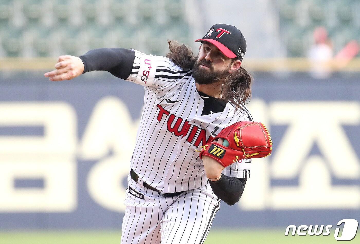 LG 트윈스 케이시 켈리. /뉴스1 DB ⓒ News1 임세영 기자