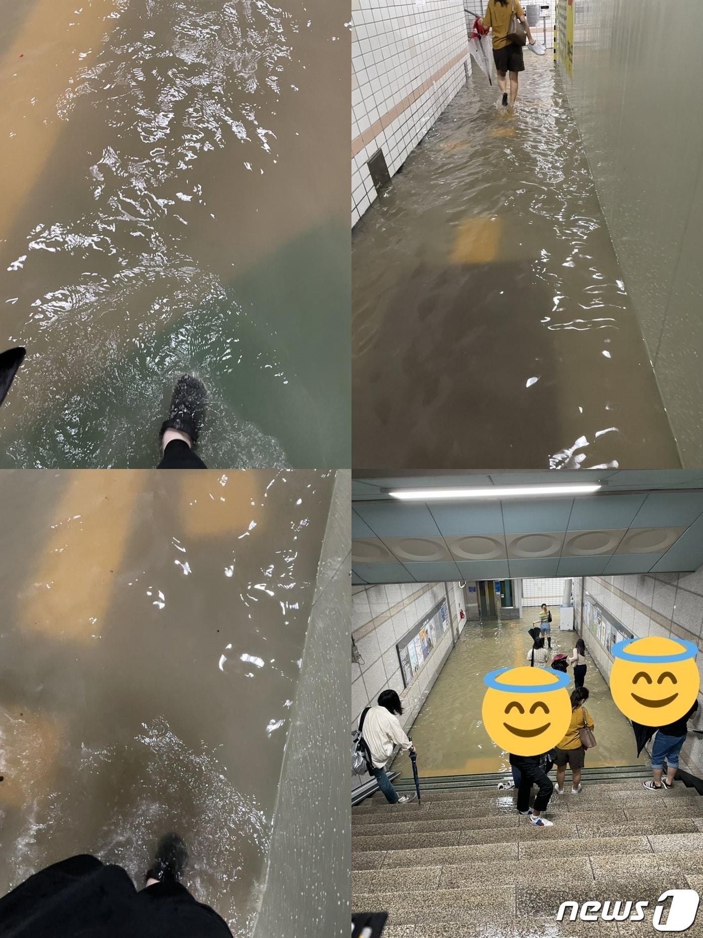 본문 이미지 - 오늘 오전 9시 30분경 실시간 세류역. (트위터 갈무리) ⓒ 뉴스1