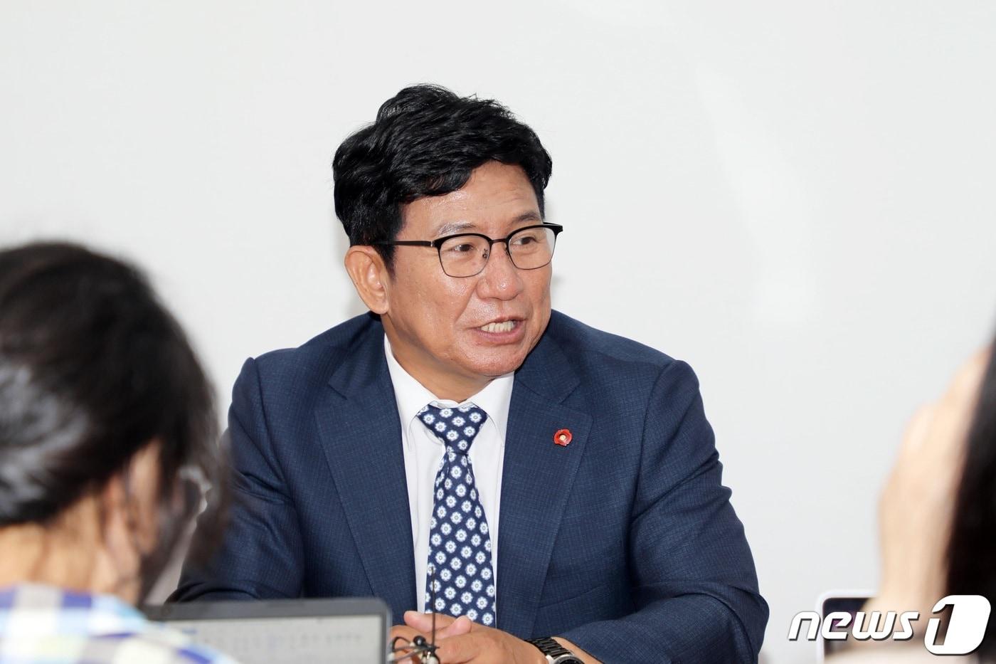 본문 이미지 - 김경학 제주도의회 의장..2022.7.1/뉴스1 ⓒ News1 고동명 기자
