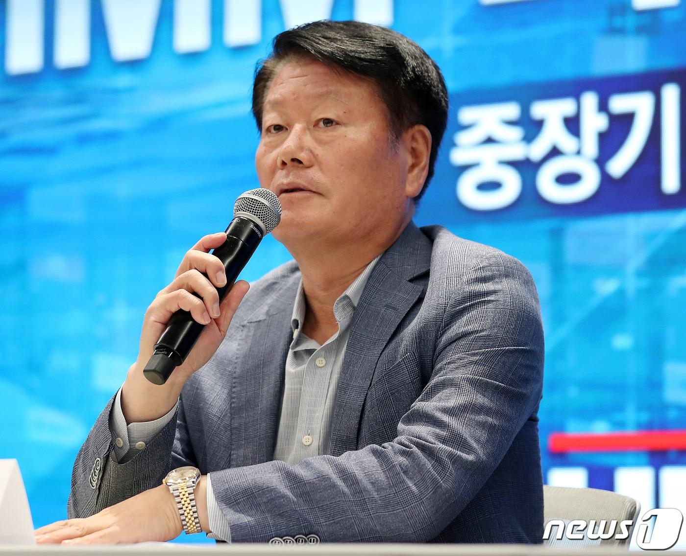 본문 이미지 - 김경배 HMM 대표. 2022.7.14/뉴스1 ⓒ News1 김진환 기자