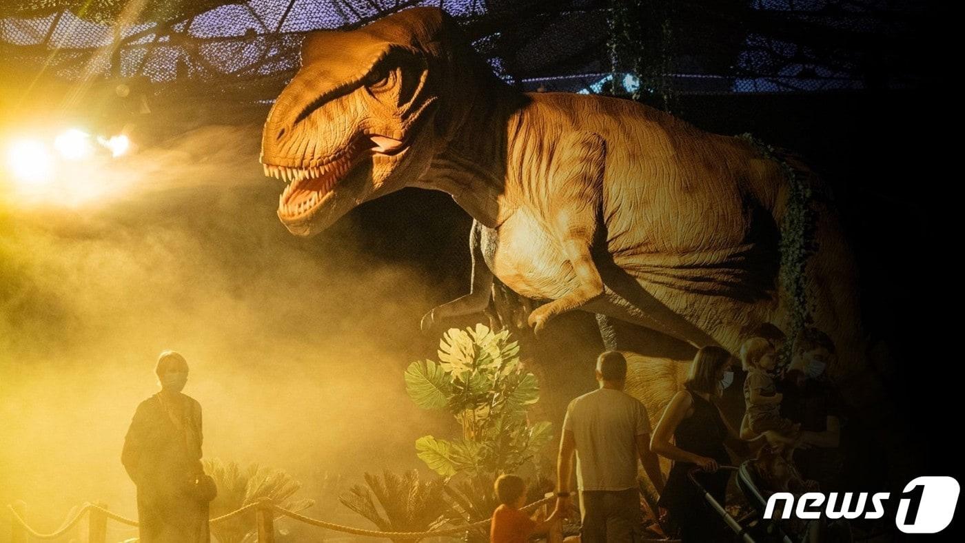 체험전시 '다이노스 얼라이브' 스틸샷 (제공 지노드) ⓒ 뉴스1