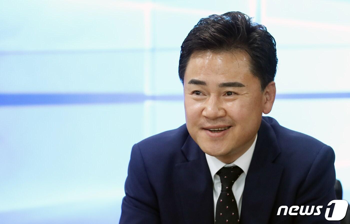본문 이미지 - 오언석 도봉구청장. 2022.7.18/뉴스1 ⓒ News1 송원영 기자
